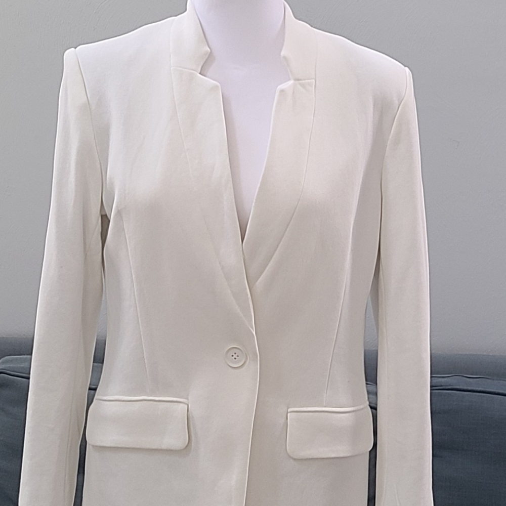 NWT: Gibson Cotton Blend Knit Blazer